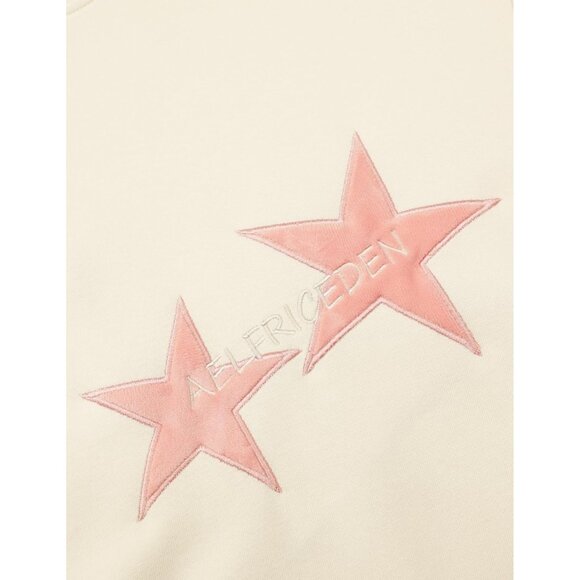 Eden Apricot Hoodies Y2k Oversized Graphic Hoodies Aesthetic Sweat shirt - Picture 4 of 5